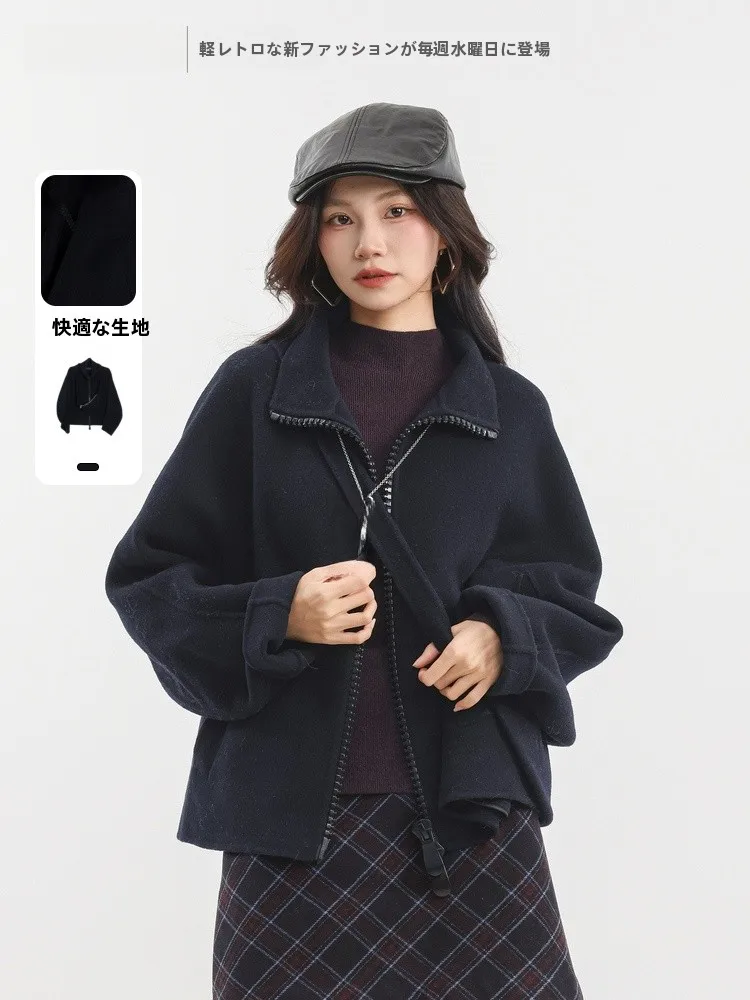 Double-Sided Woolen Coat Casual Simple Women's Style Memory's Starting Point 2025 Winter New Arrival JYDQD Commute Straight
Double-Sided Woolen Coat Casual Simple Women's Style Memory's Starting Point 2025 Winter New Arrival JYDQD Commute Straight