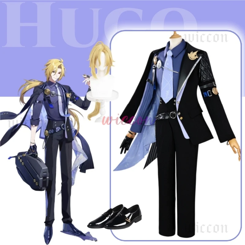 (()*Hugo Vlad Ravenlock Zenless Zone Zero Hugo COS (())$#% Elegant Outfit Anime Full Set Uniform Suit Outfit Wig Shoes Prop
(()*Hugo Vlad Ravenlock Zenless Zone Zero Hugo COS (())$#% Elegant Outfit Anime Full Set Uniform Suit Outfit Wig Shoes Prop