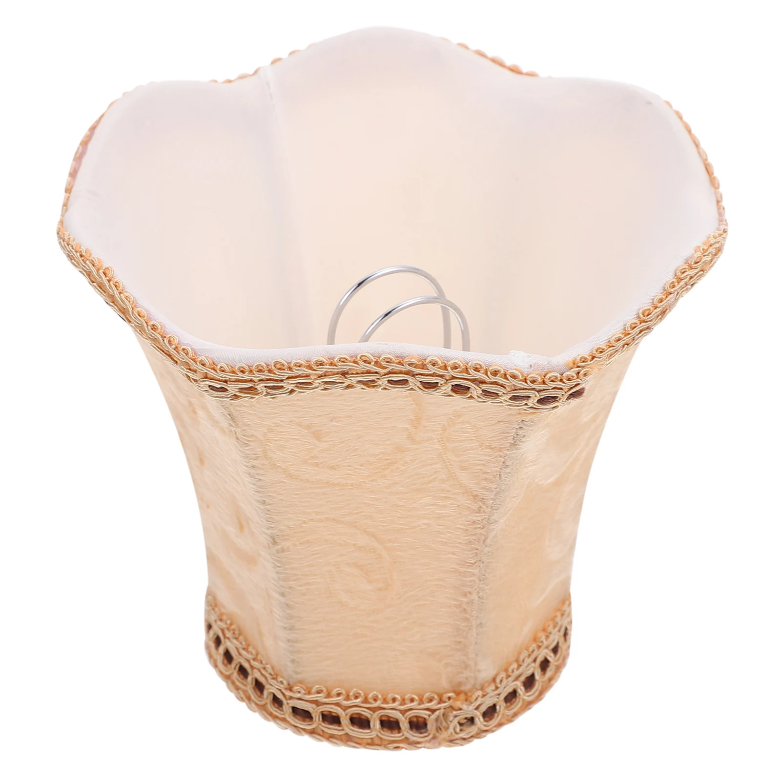 Clip Bulb Lampshade Stylish Modern Style Crystal Clip-on Fabric Simple Wave Bottom
Clip Bulb Lampshade Stylish Modern Style Crystal Clip-on Fabric Simple Wave Bottom