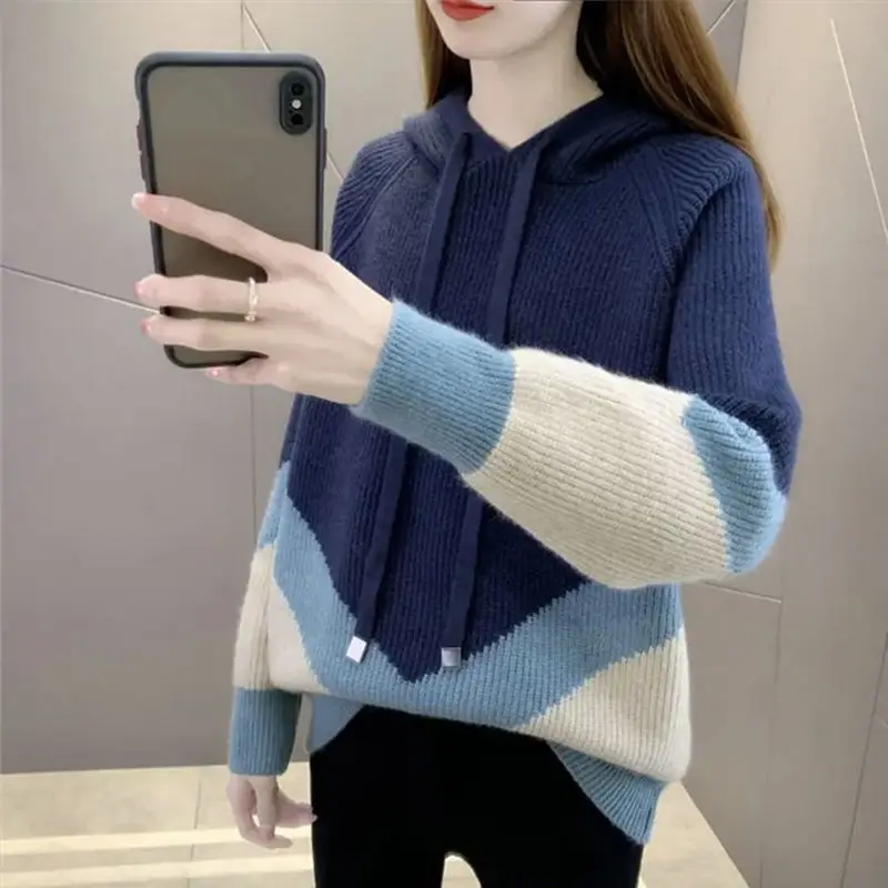 2024 Autumn Winter Thick Sweater Women Knitted Pullover Long Sleeve Turtleneck Loose Hooded Jumper Soft Warm New T650
2024 Autumn Winter Thick Sweater Women Knitted Pullover Long Sleeve Turtleneck Loose Hooded Jumper Soft Warm New T650