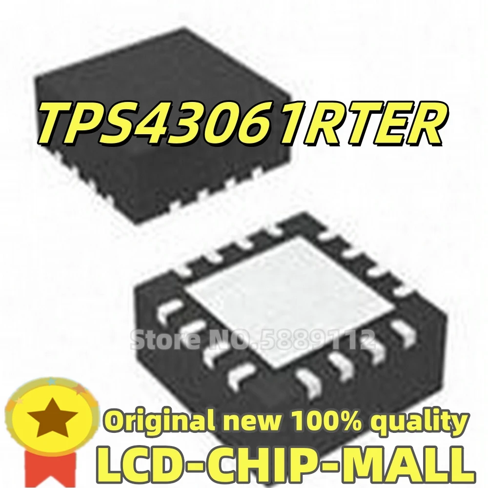 1PCS TPS43061RTER TPS43061RT TPS43061 QFN16 IC
1PCS TPS43061RTER TPS43061RT TPS43061 QFN16 IC