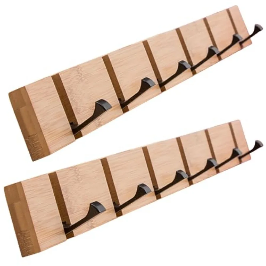 2 Pack Wooden Wall Mounted Folding Rack Modern Wall Floating Coat Hook Rack Space
2 Pack Wooden Wall Mounted Folding Rack Modern Wall Floating Coat Hook Rack Space