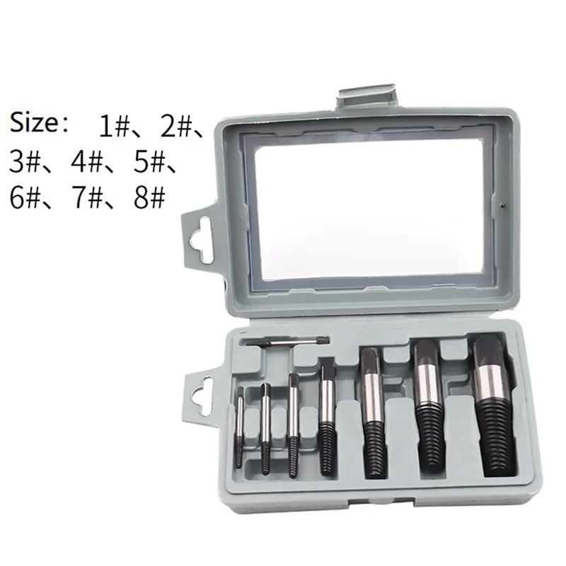 AEE6-8 Pieces Of Water Pipe Broken Wire Extractor Faucet Triangle Valve Broken Thread Sliding Screw Broken Screw Broken Screw
AEE6-8 Pieces Of Water Pipe Broken Wire Extractor Faucet Triangle Valve Broken Thread Sliding Screw Broken Screw Broken Screw
