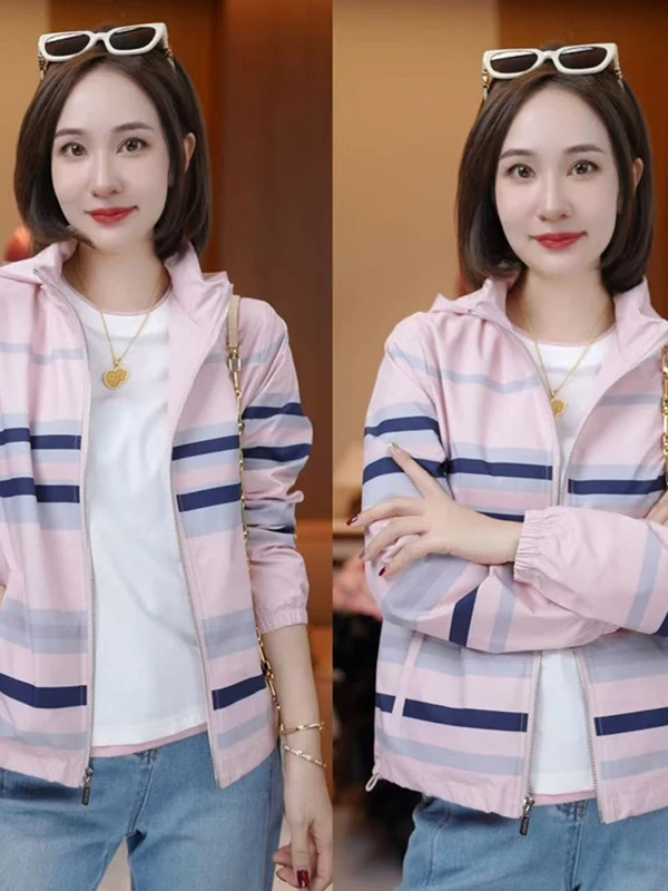 Casual Versatile Design Sensation Jacket Korean Style Trendy Spring Summer New Fashion Personality Hat Hoodie Top
Casual Versatile Design Sensation Jacket Korean Style Trendy Spring Summer New Fashion Personality Hat Hoodie Top