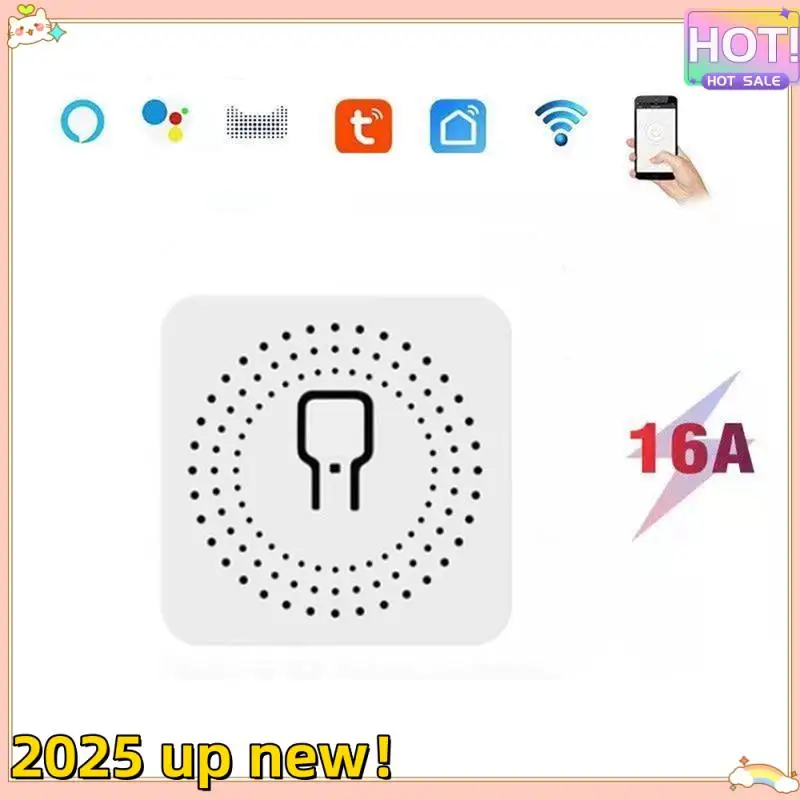 Delicate Texture-Mini Smart Light Switch DIY 2 Way Remote Control Breaker Works For Al-Exa A-Lice Google Home Smart Life
Delicate Texture-Mini Smart Light Switch DIY 2 Way Remote Control Breaker Works For Al-Exa A-Lice Google Home Smart Life