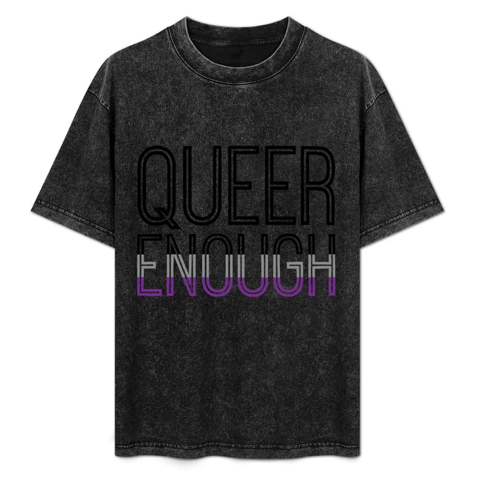 Asexual Pride - QUEER ENOUGH T-Shirt Relaxed Casual Short Sleeve Tee
Asexual Pride - QUEER ENOUGH T-Shirt Relaxed Casual Short Sleeve Tee