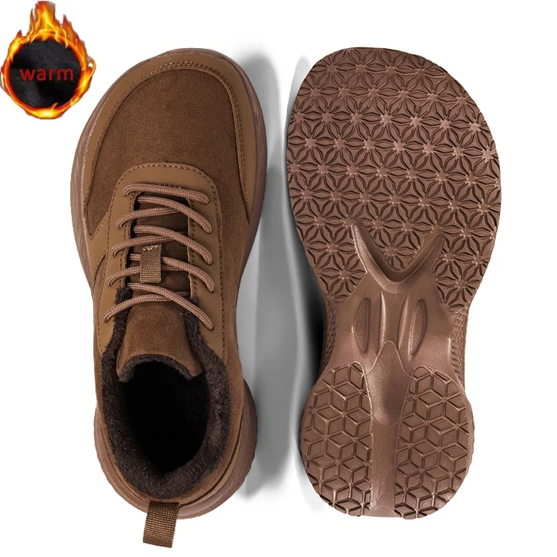 Зимние мужские кроссовки с широкой головкой, унисекс, удобная теплая повседневная обувь большого размера, нескользящая походная обувь, минималистичная обувь
Зимние мужские кроссовки с широкой головкой, унисекс, удобная теплая повседневная обувь большого размера, нескользящая походная обувь, минималистичная обувь