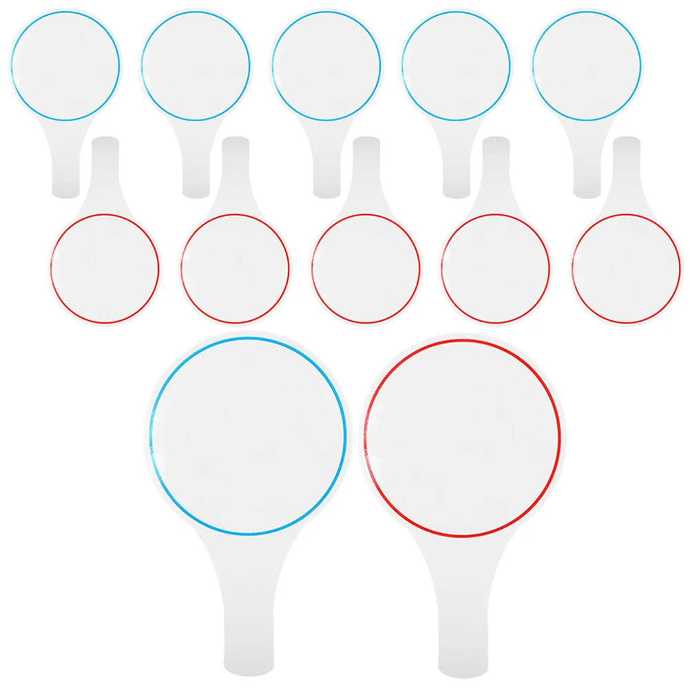 12 Pcs Blank Board Erasable Scoring Whiteboards Dry Erase Mini Raise Sign Small for Classroom Foam Paddles Student
12 Pcs Blank Board Erasable Scoring Whiteboards Dry Erase Mini Raise Sign Small for Classroom Foam Paddles Student