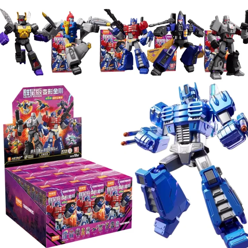 Новые фигурки BLOKEES Transformers: All Stars Edition GV6-Custom Optimus Prime Orion Pax, подвижные модели, украшения, подарки на день рождения для мальчиков
Новые фигурки BLOKEES Transformers: All Stars Edition GV6-Custom Optimus Prime Orion Pax, подвижные модели, украшения, подарки на день рождения для мальчиков