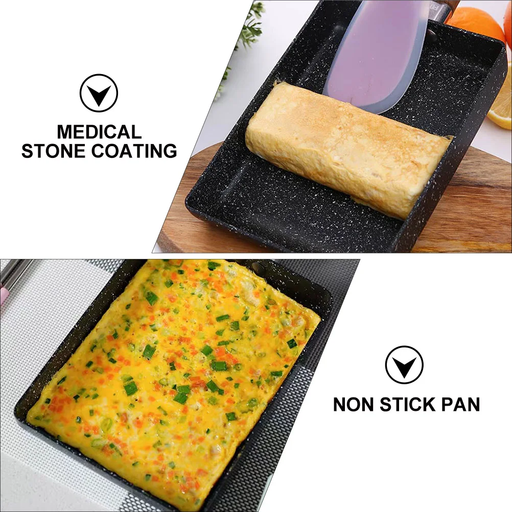 Non Stick Pan Household Kitchen Square Omelette Wood Egg Tamagoyaki Pan Multi Function Suitable Cooking Outdoor Camping Hiking
Non Stick Pan Household Kitchen Square Omelette Wood Egg Tamagoyaki Pan Multi Function Suitable Cooking Outdoor Camping Hiking
