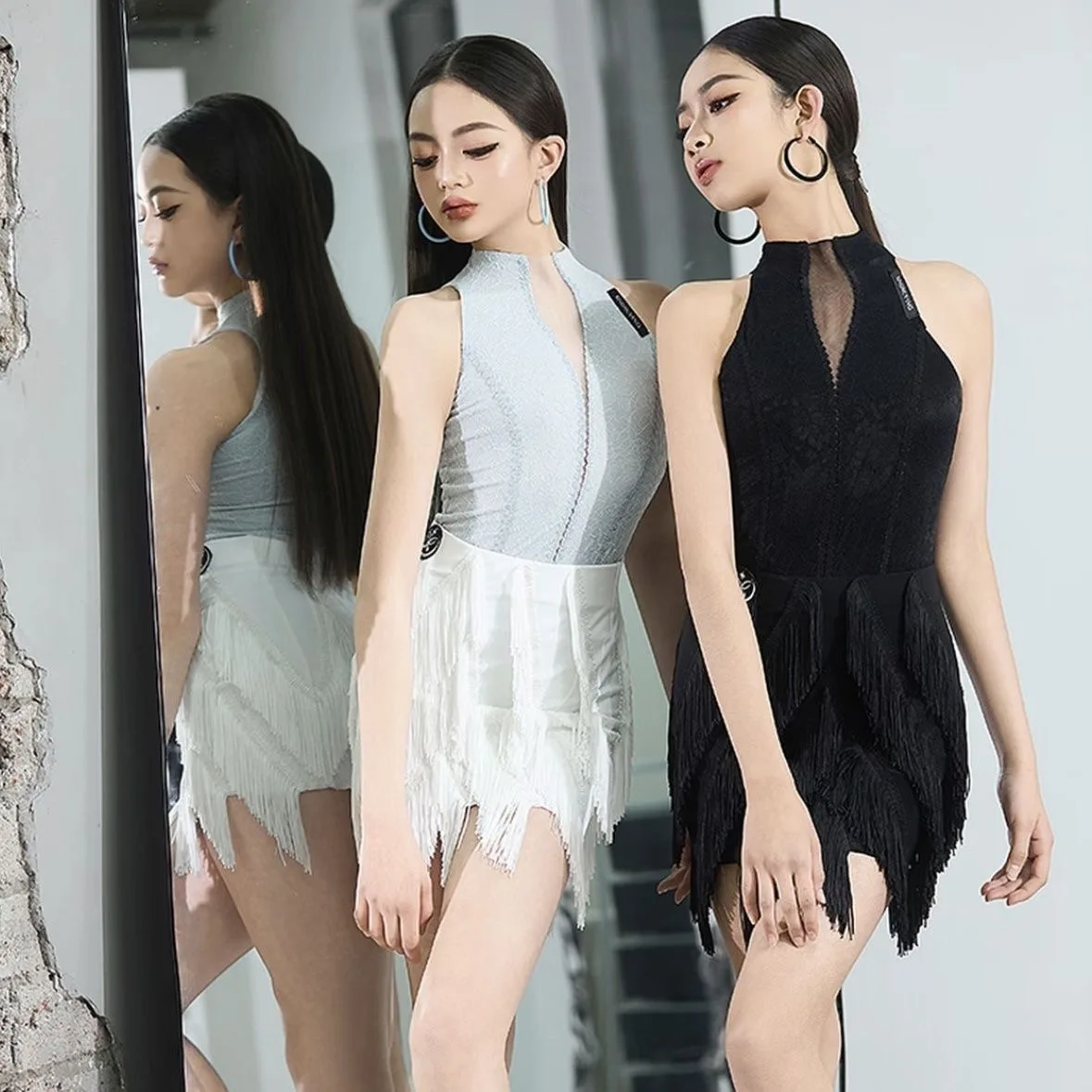 Performance Accessories Sleeveless Dance Costumes Fringe Skirt Dance Suit Top Skirt Suit Line Dance Competitions Dance Wear
Performance Accessories Sleeveless Dance Costumes Fringe Skirt Dance Suit Top Skirt Suit Line Dance Competitions Dance Wear