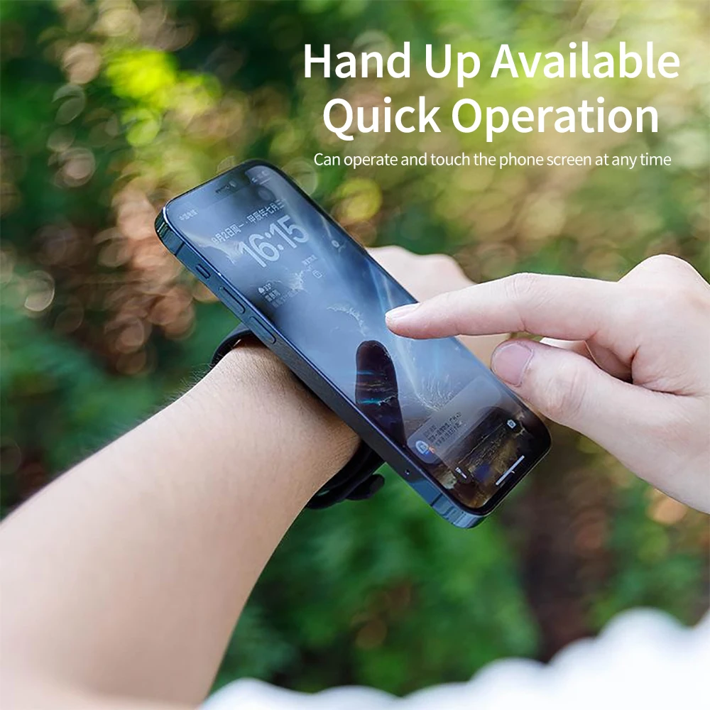 Outdoor Cycling Magnetic Phone Holder 360° Rotatable Wristband Arm Mount Sports Gym Smartphone Holder for Fitness Activities
Outdoor Cycling Magnetic Phone Holder 360° Rotatable Wristband Arm Mount Sports Gym Smartphone Holder for Fitness Activities