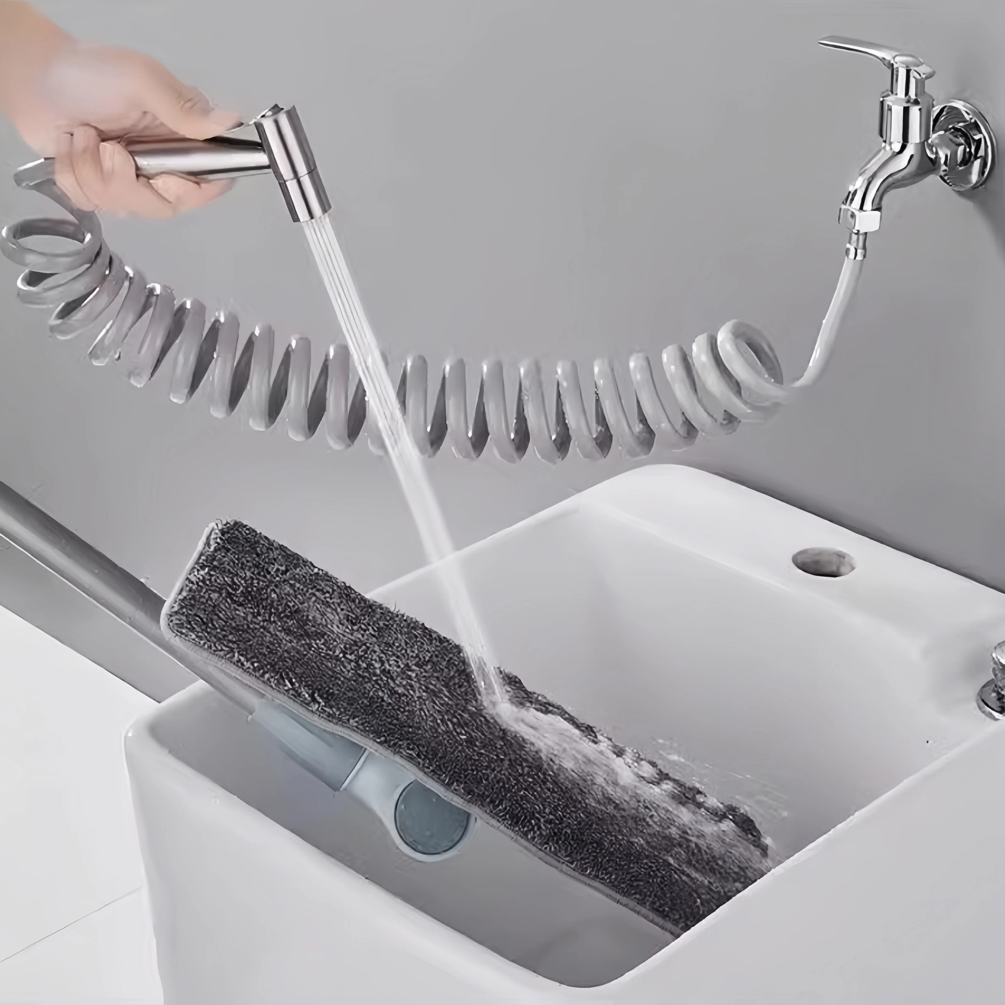 Bidet Sprayer Set Toilet Sprayer Head Handheld Bidet Faucet Spray For Sanitary Shattaf Shower Head Self Cleaning Accessories
Bidet Sprayer Set Toilet Sprayer Head Handheld Bidet Faucet Spray For Sanitary Shattaf Shower Head Self Cleaning Accessories