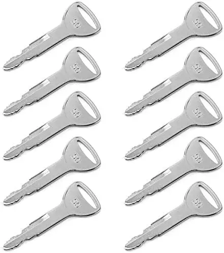 QWORK 10-Pack Forklift Ignition Keys - 57591-23330-71 A62597 Compatible
QWORK 10-Pack Forklift Ignition Keys - 57591-23330-71 A62597 Compatible