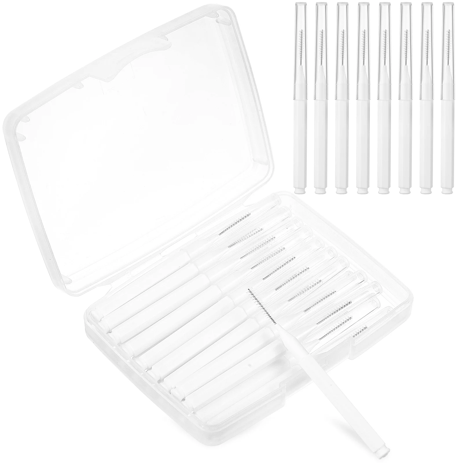 20 Pcs White Cleaning Brush Multi Functional PP Plastic Shower Head Cleaner Bathroom Tools Picks Detail Straw
20 Pcs White Cleaning Brush Multi Functional PP Plastic Shower Head Cleaner Bathroom Tools Picks Detail Straw