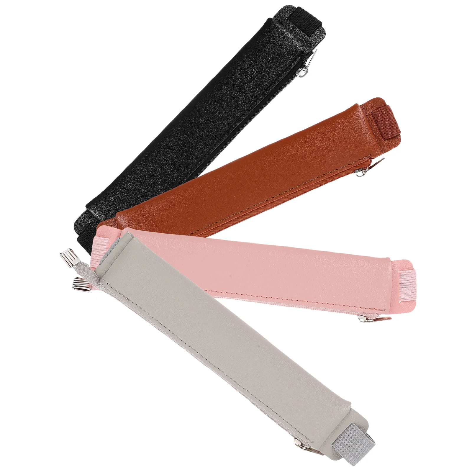 4 Pcs Pencil Holder For Notebook Holder Elastic Band Notebook Pen Pouch Storage PU Journal Case Pink Gray Black Brown
4 Pcs Pencil Holder For Notebook Holder Elastic Band Notebook Pen Pouch Storage PU Journal Case Pink Gray Black Brown