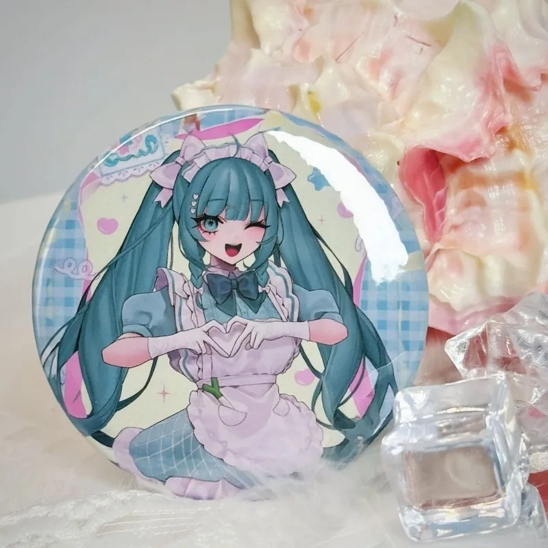 New Hatsune Miku Badge Hatsune Miku Project DIVA Anime Peripheral Cute Cartoon Creativity Brooch Schoolbag Ornament Gifts
New Hatsune Miku Badge Hatsune Miku Project DIVA Anime Peripheral Cute Cartoon Creativity Brooch Schoolbag Ornament Gifts