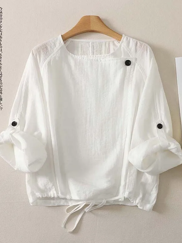 High-End Japanese Style plus Size Sun Protection Shirt Women's Casual Seven-Quarter Sleeve Summer Fashion Artistic Loose Fit
High-End Japanese Style plus Size Sun Protection Shirt Women's Casual Seven-Quarter Sleeve Summer Fashion Artistic Loose Fit