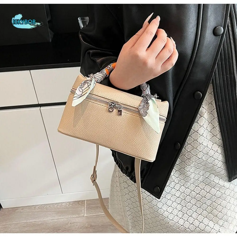 Versatile Korean Style Silk Scarf Handbag Pure Color Box Crossbody Bags All-match Purse Ladies Messenger Bag Women
Versatile Korean Style Silk Scarf Handbag Pure Color Box Crossbody Bags All-match Purse Ladies Messenger Bag Women