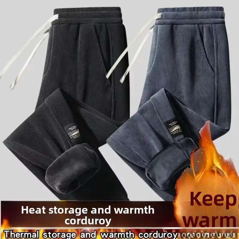 Corduroy Men's Pants Loose Fit Spor Bla ey Autumn Winter Trendy Casual Trousers Youth ular Long Pants Low Waist
Corduroy Men's Pants Loose Fit Spor Bla ey Autumn Winter Trendy Casual Trousers Youth ular Long Pants Low Waist
