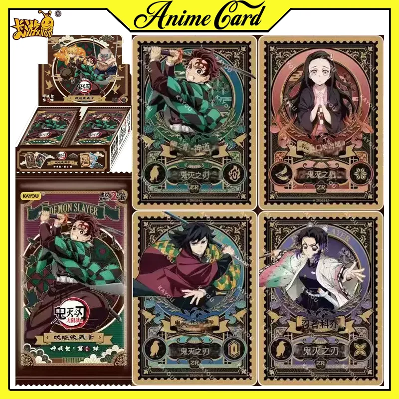 KAYOU Demon Slayer Card Breath Pack Vol.1 Anime Collection Cards Booster Box TCG Hobby Collectibles Birthday Gift for Boys Girls
KAYOU Demon Slayer Card Breath Pack Vol.1 Anime Collection Cards Booster Box TCG Hobby Collectibles Birthday Gift for Boys Girls