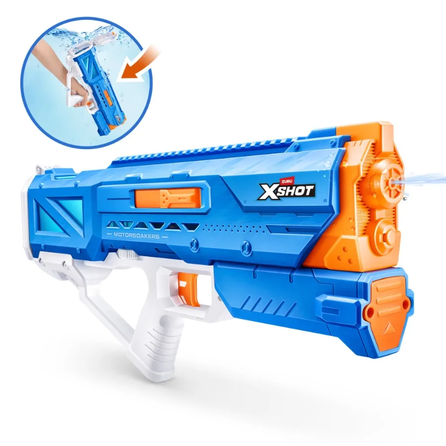 Water Hydra Pulse Motor Soaker Fast Fill Motorized Outdoor Water Blaster by ZURU for Ages 8+
Water Hydra Pulse Motor Soaker Fast Fill Motorized Outdoor Water Blaster by ZURU for Ages 8+