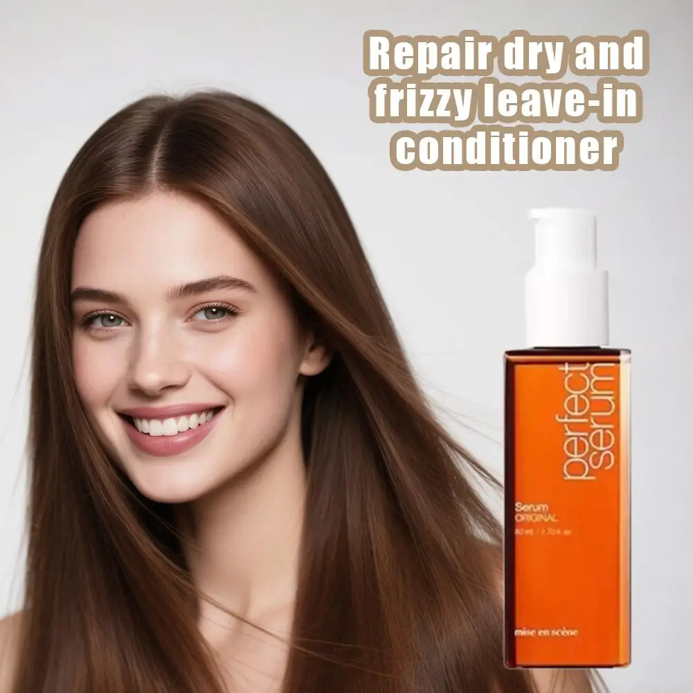 1PCS Hair Conditioner LeaveIn 80ml Repair Dry Frizzy No Rinse Formula Essential Oil Nourishment Smooth Shine Hair Treatment
1PCS Hair Conditioner LeaveIn 80ml Repair Dry Frizzy No Rinse Formula Essential Oil Nourishment Smooth Shine Hair Treatment