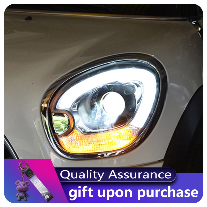 A Pair of Headlights For BMW MINI Countryman R60 2011-2016 Front Light DRL Head Lamp Turn LED Configure Daylight Car Accessories
A Pair of Headlights For BMW MINI Countryman R60 2011-2016 Front Light DRL Head Lamp Turn LED Configure Daylight Car Accessories
