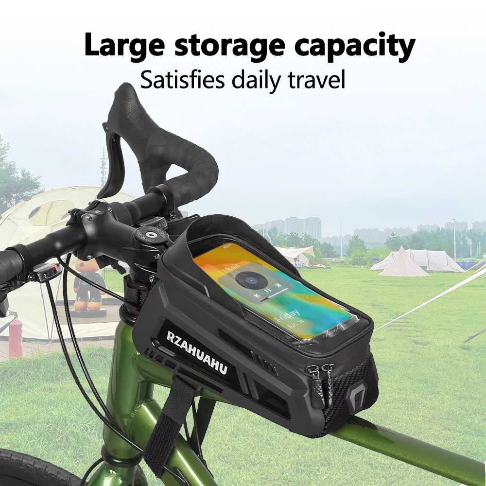 Phone Hard Case Waterproof Reflective Large Capacity Motorcycle Saddle Bag MTB Road Bike TOP Tube Front Beam Riding Equipment
Phone Hard Case Waterproof Reflective Large Capacity Motorcycle Saddle Bag MTB Road Bike TOP Tube Front Beam Riding Equipment