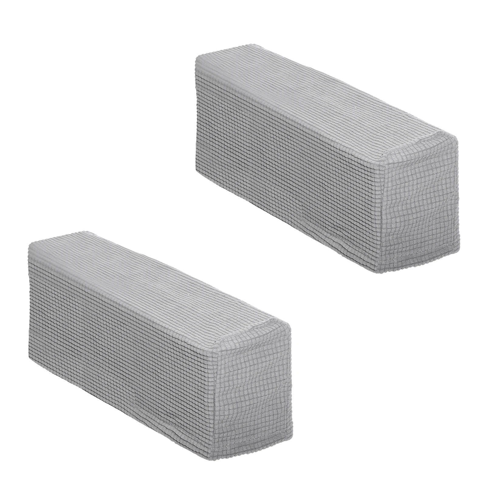 2pcs Sofa Armrest Covers Light Grey Stretchable Polyester Protects Wear Stains Scratches Fits Sofas Couches Armchairs
2pcs Sofa Armrest Covers Light Grey Stretchable Polyester Protects Wear Stains Scratches Fits Sofas Couches Armchairs