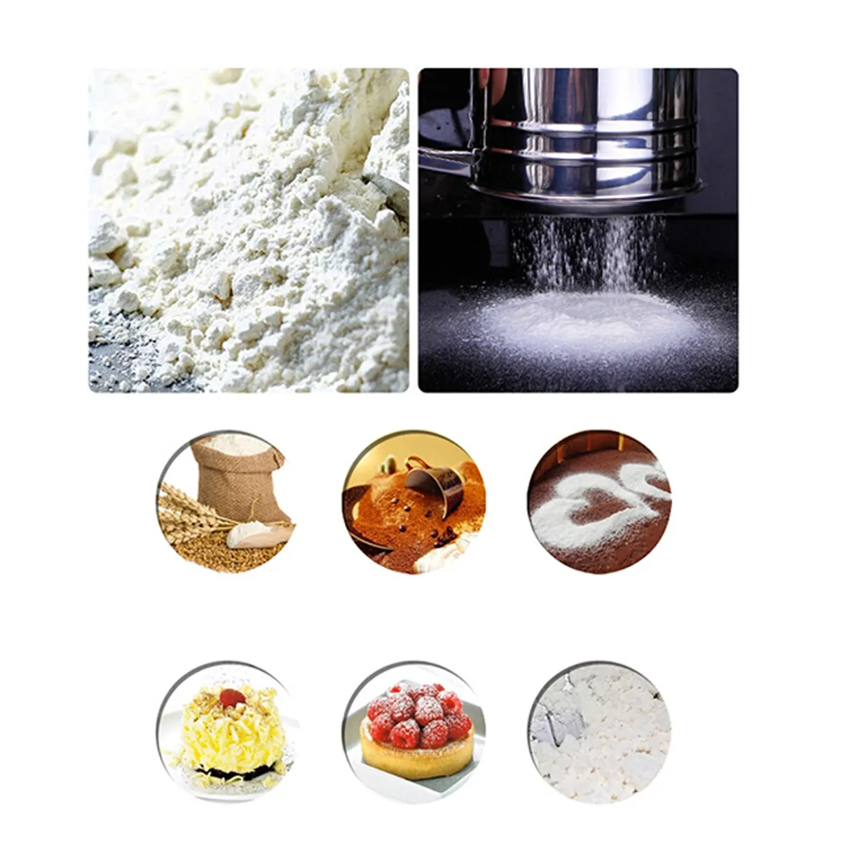 Flour Sieve Stainless Steel Mesh Cup Perfect for Dusting Sugar Baking Cake Dough Bread Pizza Filter Powdered Sugar Strainer
Flour Sieve Stainless Steel Mesh Cup Perfect for Dusting Sugar Baking Cake Dough Bread Pizza Filter Powdered Sugar Strainer
