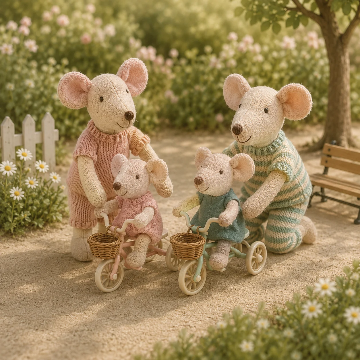 Handmade mouse family dolls, linen mouse toys, Montessori role-playing set, children's room decoration, birthday gift
Handmade mouse family dolls, linen mouse toys, Montessori role-playing set, children's room decoration, birthday gift