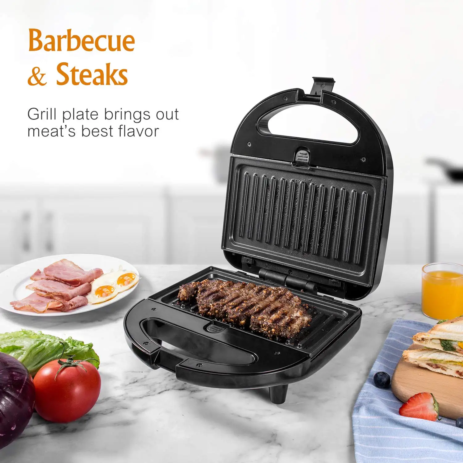 #*-750W 6 In 1 Detachable Electric Press Vertical Contact Non Stick Breakfast Bread Waffle Sandwich Maker
#*-750W 6 In 1 Detachable Electric Press Vertical Contact Non Stick Breakfast Bread Waffle Sandwich Maker