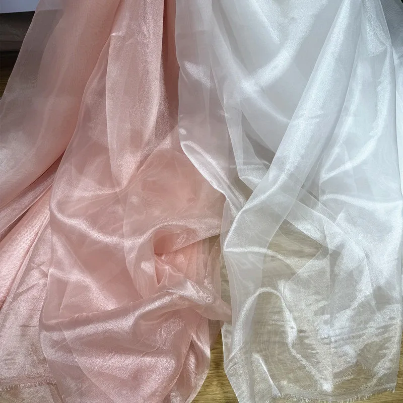 3 M/lot, Transparent Polyester Gauze Mesh Fabric, Light-sensing Hanfu Clothing, Wedding Decoration, DIY Handmade Craft Materials
3 M/lot, Transparent Polyester Gauze Mesh Fabric, Light-sensing Hanfu Clothing, Wedding Decoration, DIY Handmade Craft Materials
