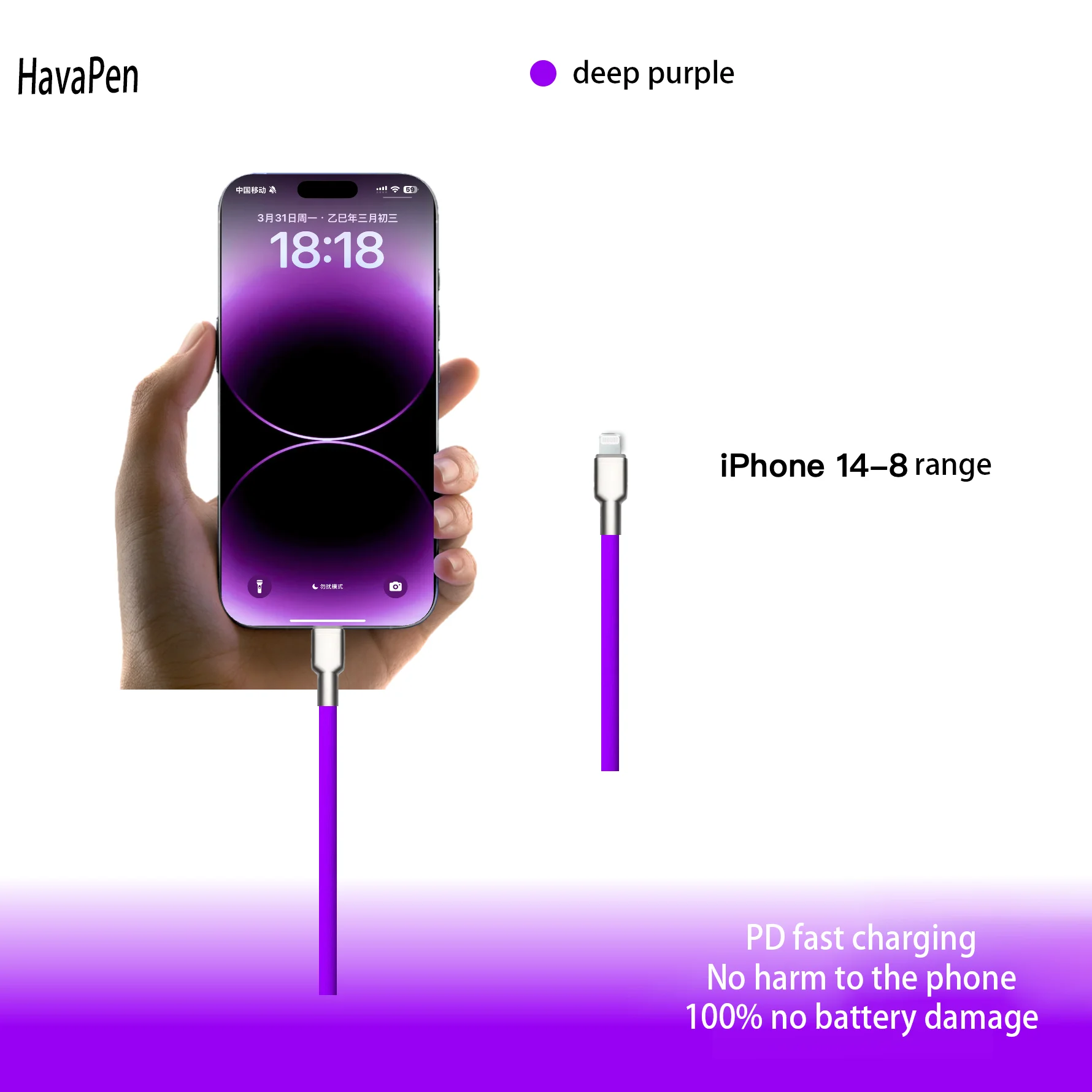 HavaPen 240W Dual Liquid Silicon C-Type to C-Type Fast Charging Cable USB to C PD for Huawei Xiaomi iPhone15 Plus Pro Max
HavaPen 240W Dual Liquid Silicon C-Type to C-Type Fast Charging Cable USB to C PD for Huawei Xiaomi iPhone15 Plus Pro Max