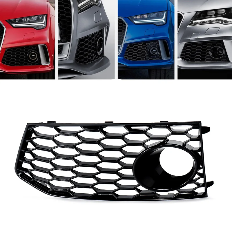 4G8807681G Решетка противотуманной фары переднего бампера для Audi RS7 2014 2015 2016 2017 2018 Рамка крышки лампы 4G8807682G
4G8807681G Решетка противотуманной фары переднего бампера для Audi RS7 2014 2015 2016 2017 2018 Рамка крышки лампы 4G8807682G