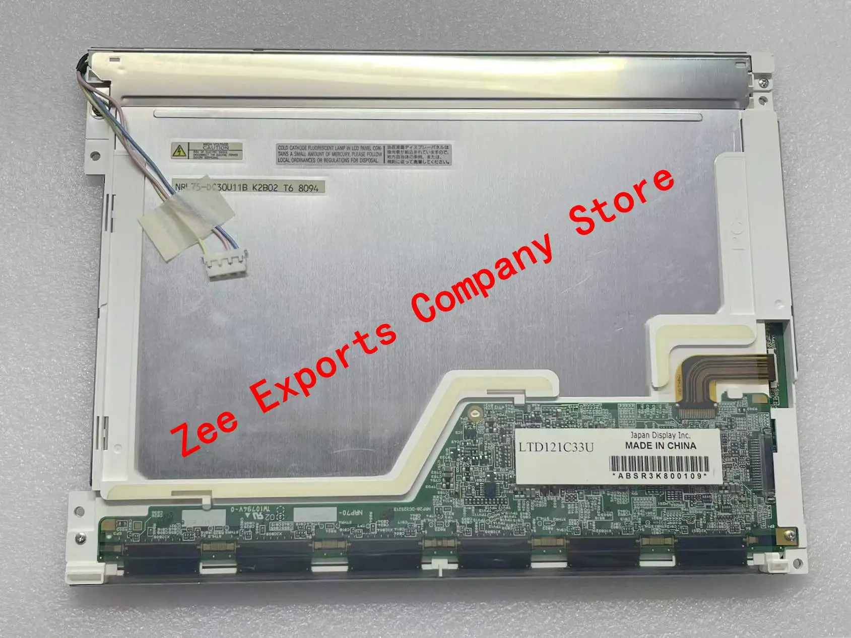 12,1-дюймовый LTD121C33U 800*600 100% протестированный оригинальный ЖК-экран Панель дисплея
12,1-дюймовый LTD121C33U 800*600 100% протестированный оригинальный ЖК-экран Панель дисплея