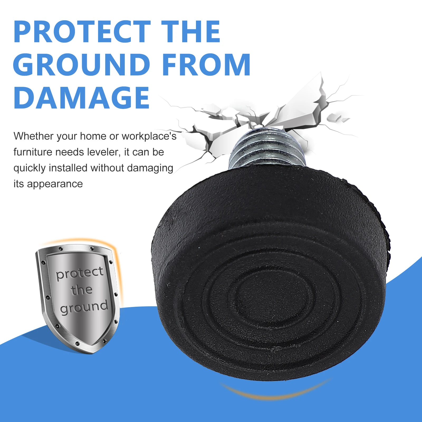 32Pcs Furniture Leveling Legs Adjustable Table Chair Pads Durable Antivibration Noise Reduction Home Kitchen Workshop
32Pcs Furniture Leveling Legs Adjustable Table Chair Pads Durable Antivibration Noise Reduction Home Kitchen Workshop