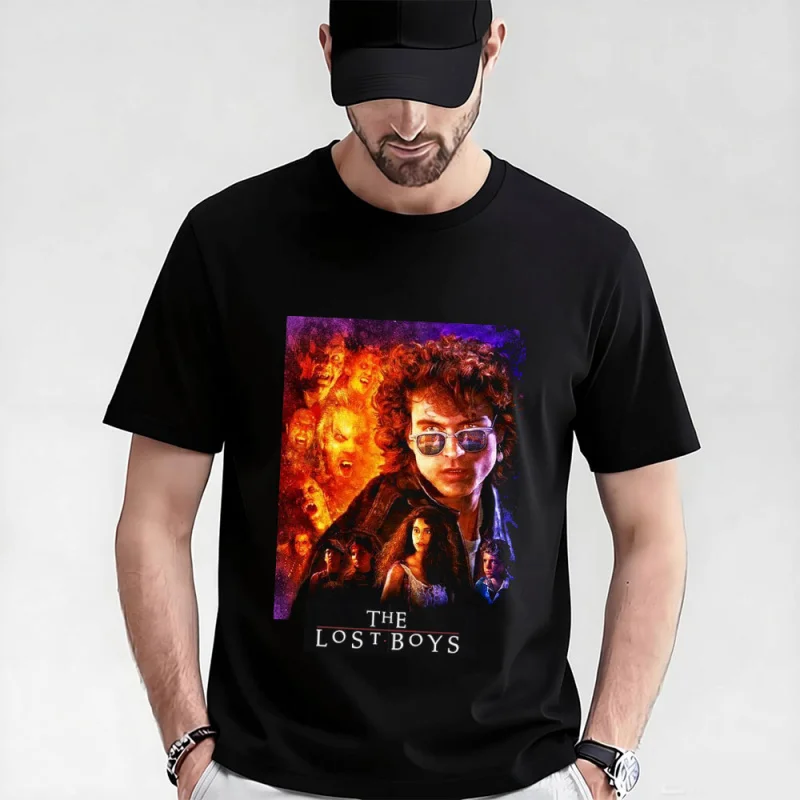0521 Horror Movie The Lost Boys Scary Vampire Gift T-shirts Santa Carla Boys Graphic Clothes Short Sleeve All size Tops
0521 Horror Movie The Lost Boys Scary Vampire Gift T-shirts Santa Carla Boys Graphic Clothes Short Sleeve All size Tops