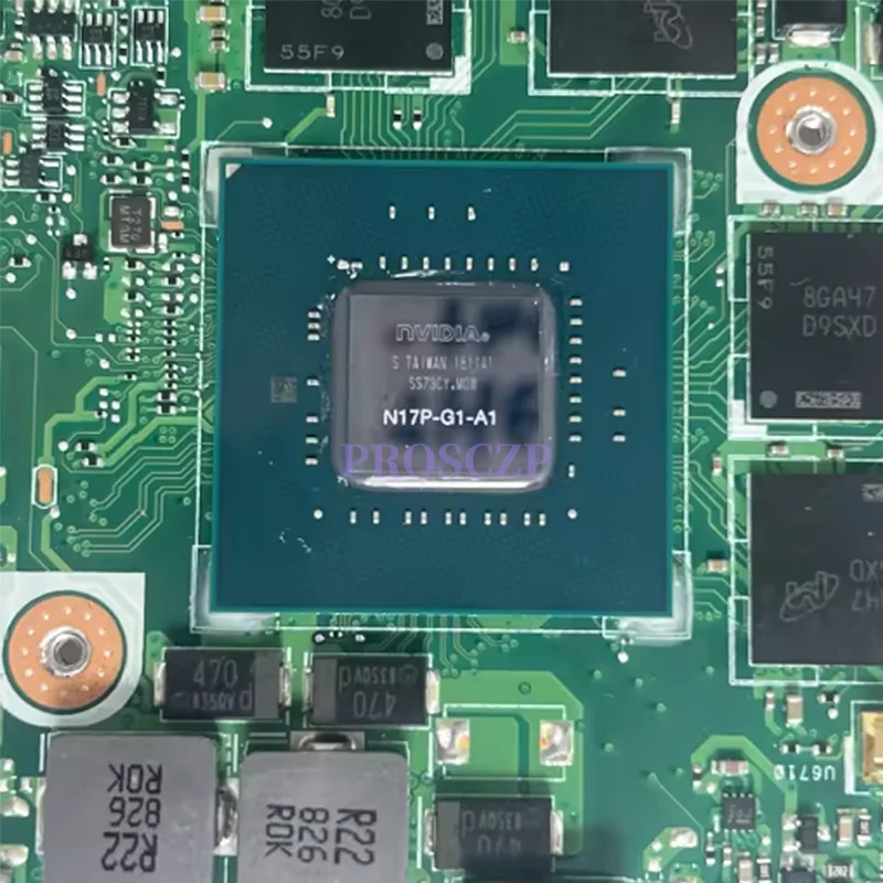 С материнской платой процессора SR3YY I7-8750H для Asus UX550GD REV.2.2 N17P-G1-A1 GTX1050TI, материнская плата для ноутбука, 100% полностью протестирована, работает хорошо 
С материнской платой процессора SR3YY I7-8750H для Asus UX550GD REV.2.2 N17P-G1-A1 GTX1050TI, материнская плата для ноутбука, 100% полностью протестирована, работает хорошо