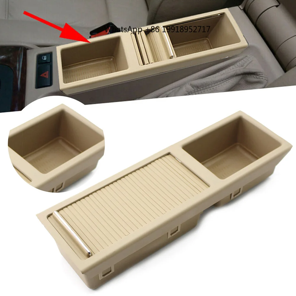 Car Beige Front Center Console Storage Drink Cup Holder ABS for 1999-2005 BMW E46 3 Series 316i 318i 320i 320d 330i 51167038323
Car Beige Front Center Console Storage Drink Cup Holder ABS for 1999-2005 BMW E46 3 Series 316i 318i 320i 320d 330i 51167038323