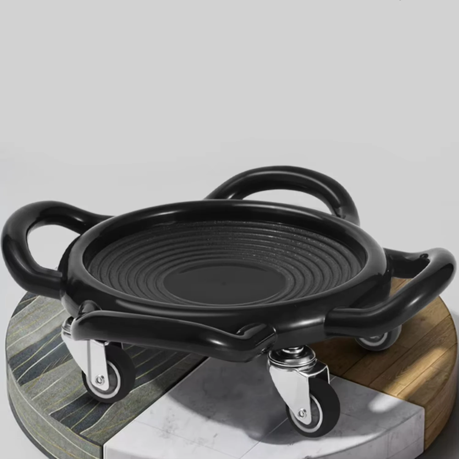Ab Roller Sliding Disc Abdominal Muscle Disc 4-Wheel Abdominal Sliding Board with 3 Kneel Mat Degree Rotating Exercise
Ab Roller Sliding Disc Abdominal Muscle Disc 4-Wheel Abdominal Sliding Board with 3 Kneel Mat Degree Rotating Exercise