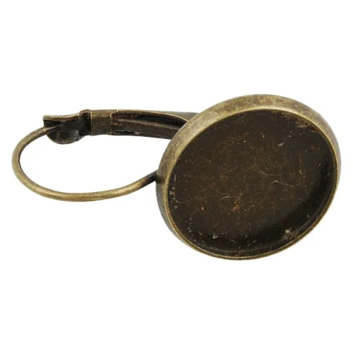 50 Antique Bronze French Lever Back Earrings Blank Fit 14MM Cabochons Earring Blank Bezels Wholesale
50 Antique Bronze French Lever Back Earrings Blank Fit 14MM Cabochons Earring Blank Bezels Wholesale