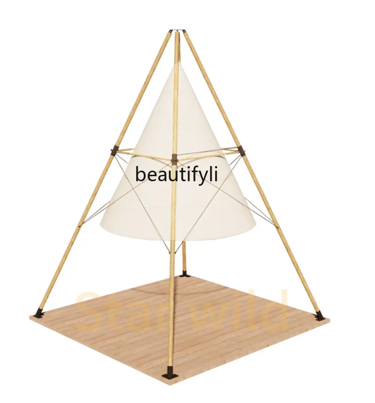 Wild Luxury Camp Lantern Tent Bamboo Cone Outdoor Restaurant Camping Bar Scenic Resort
Wild Luxury Camp Lantern Tent Bamboo Cone Outdoor Restaurant Camping Bar Scenic Resort