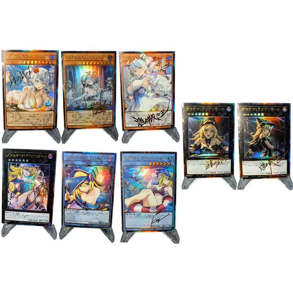 3Pcs/set Anime Yu Gi Oh! Labrynth Game Card Collection Signature Card Refractive Color Flash Bronzing UV Child Gifts 59*86mm
3Pcs/set Anime Yu Gi Oh! Labrynth Game Card Collection Signature Card Refractive Color Flash Bronzing UV Child Gifts 59*86mm