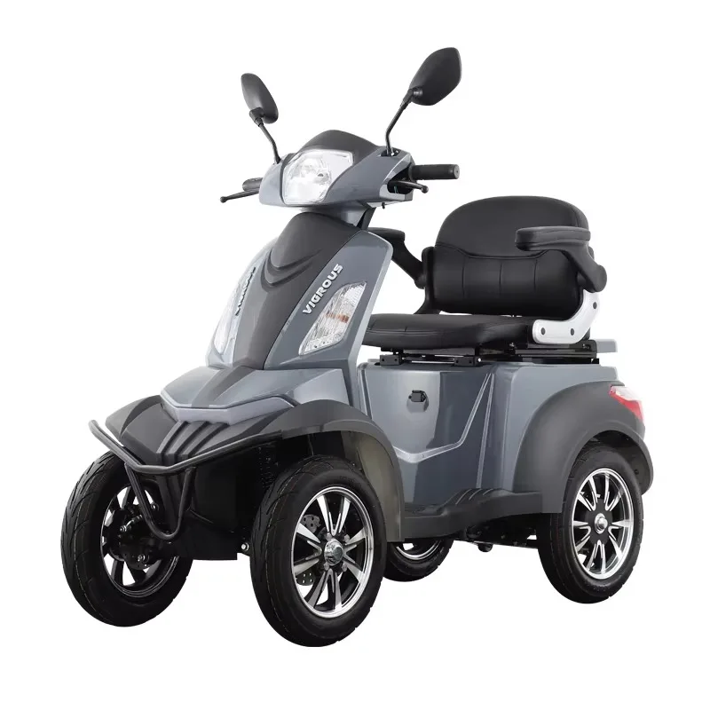 New 500W Electric Four-Wheel Mobility Scooter Unisex Cheap Moped 60KM Range Per Charge for Elderly Handicapped Touring
New 500W Electric Four-Wheel Mobility Scooter Unisex Cheap Moped 60KM Range Per Charge for Elderly Handicapped Touring