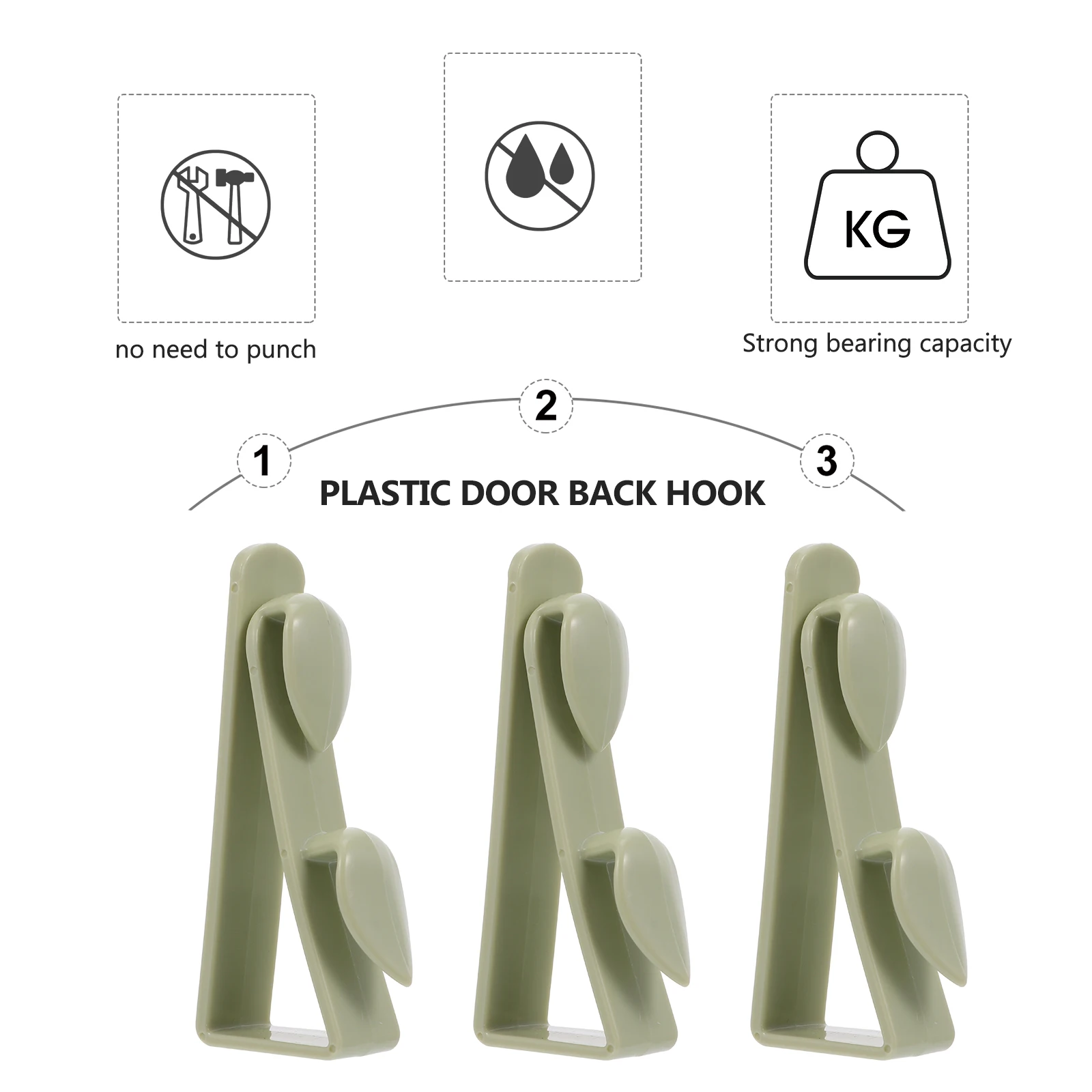 10Pcs Punch-Free Door Back Hooks Plastic Cabinet Rack Clothes Hats Towel Hanging Storage Hooks Plastic Door Back Hook
10Pcs Punch-Free Door Back Hooks Plastic Cabinet Rack Clothes Hats Towel Hanging Storage Hooks Plastic Door Back Hook