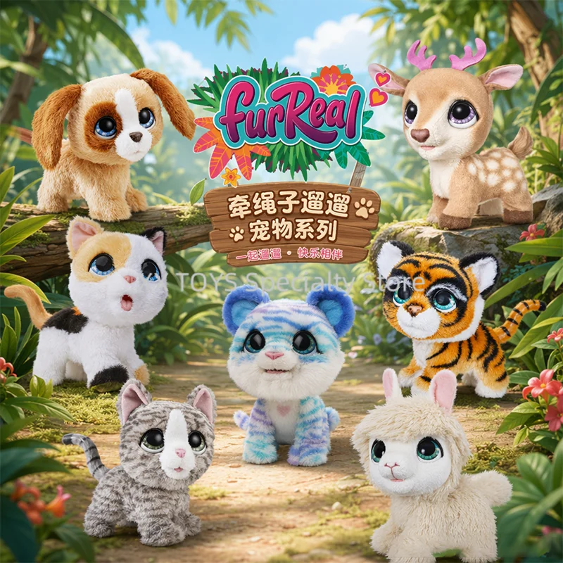 FurReal Walkalots Big Wags Interactive Electronic Pet Plush Toy Fun Pet Sounds and Bouncy Walk Simulation Pet Toys Children Toys
FurReal Walkalots Big Wags Interactive Electronic Pet Plush Toy Fun Pet Sounds and Bouncy Walk Simulation Pet Toys Children Toys