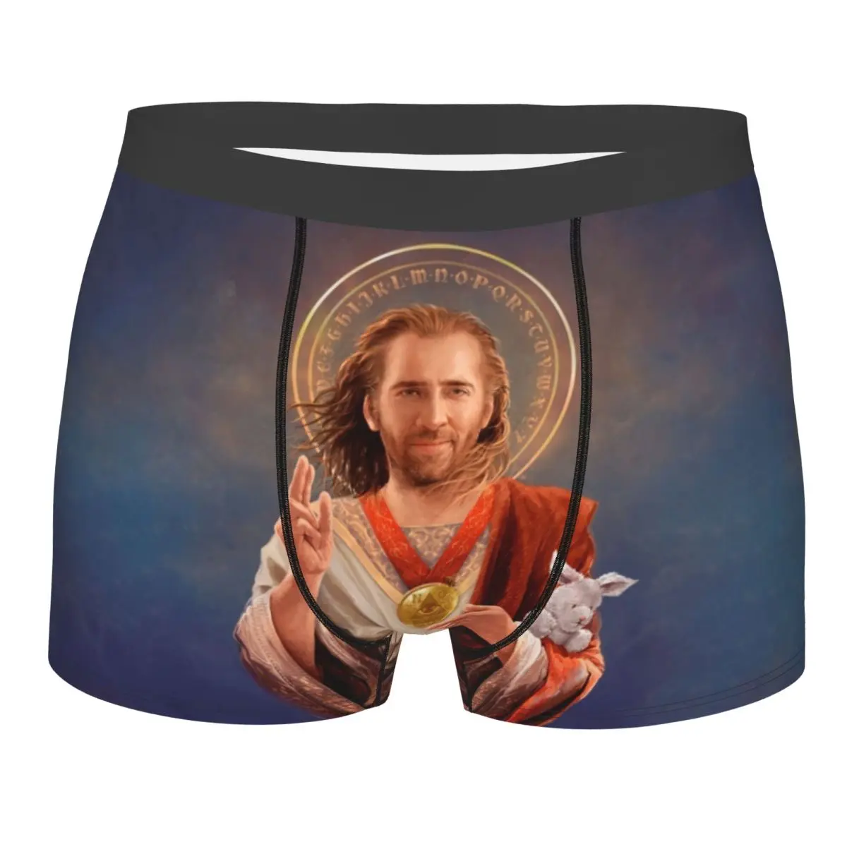 Custom Saint Nicolas Cage Underwear Men Breathable Boxer Briefs Shorts Panties Soft Underpants For Homme
Custom Saint Nicolas Cage Underwear Men Breathable Boxer Briefs Shorts Panties Soft Underpants For Homme