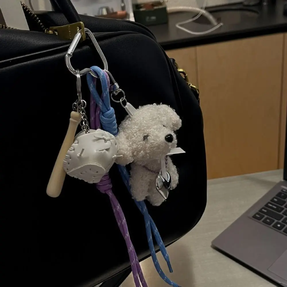 Trendy Charm Long Tassel Keychain Luxury Creative Backpack Pendant Cute Plush Dog with Baseball Pendant Bag Accessories
Trendy Charm Long Tassel Keychain Luxury Creative Backpack Pendant Cute Plush Dog with Baseball Pendant Bag Accessories